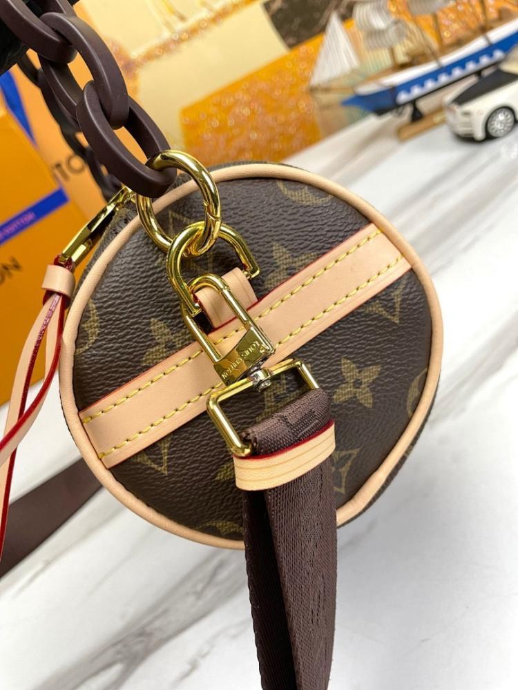 Modern Elegant Monogram Leather Bag