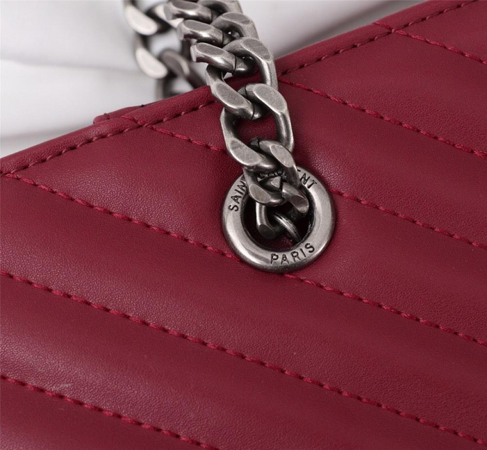Modern Leather Top Handle Bag 35x24x11cm