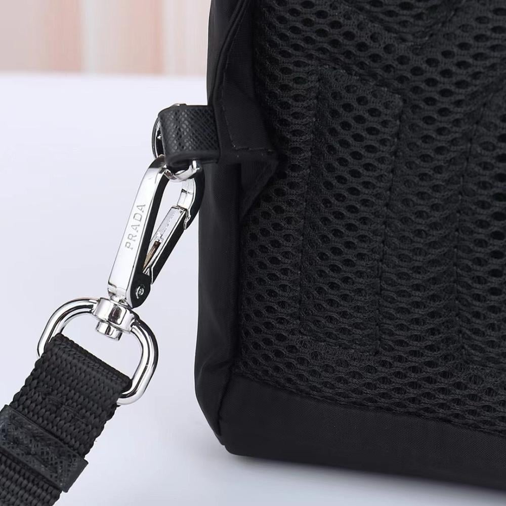Stylish Quilted Nylon Shoulder Bag