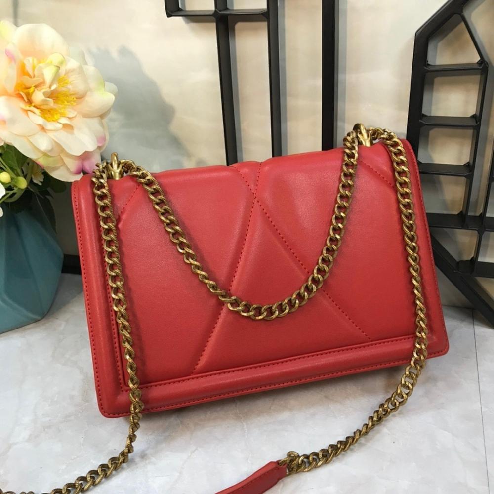 Stylish Leather Crossbody Bag 26x18x7.5cm