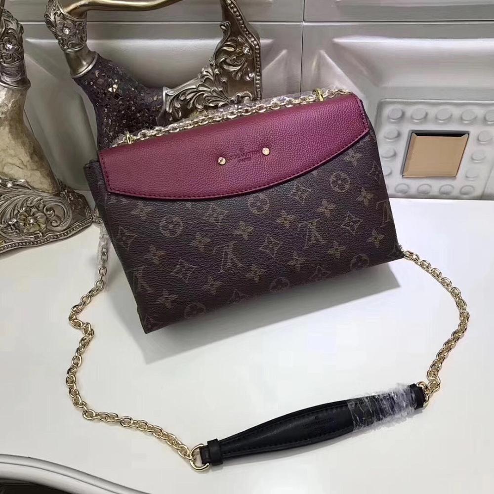 Elegant Gold Monogram Calfskin Crossbody Bag