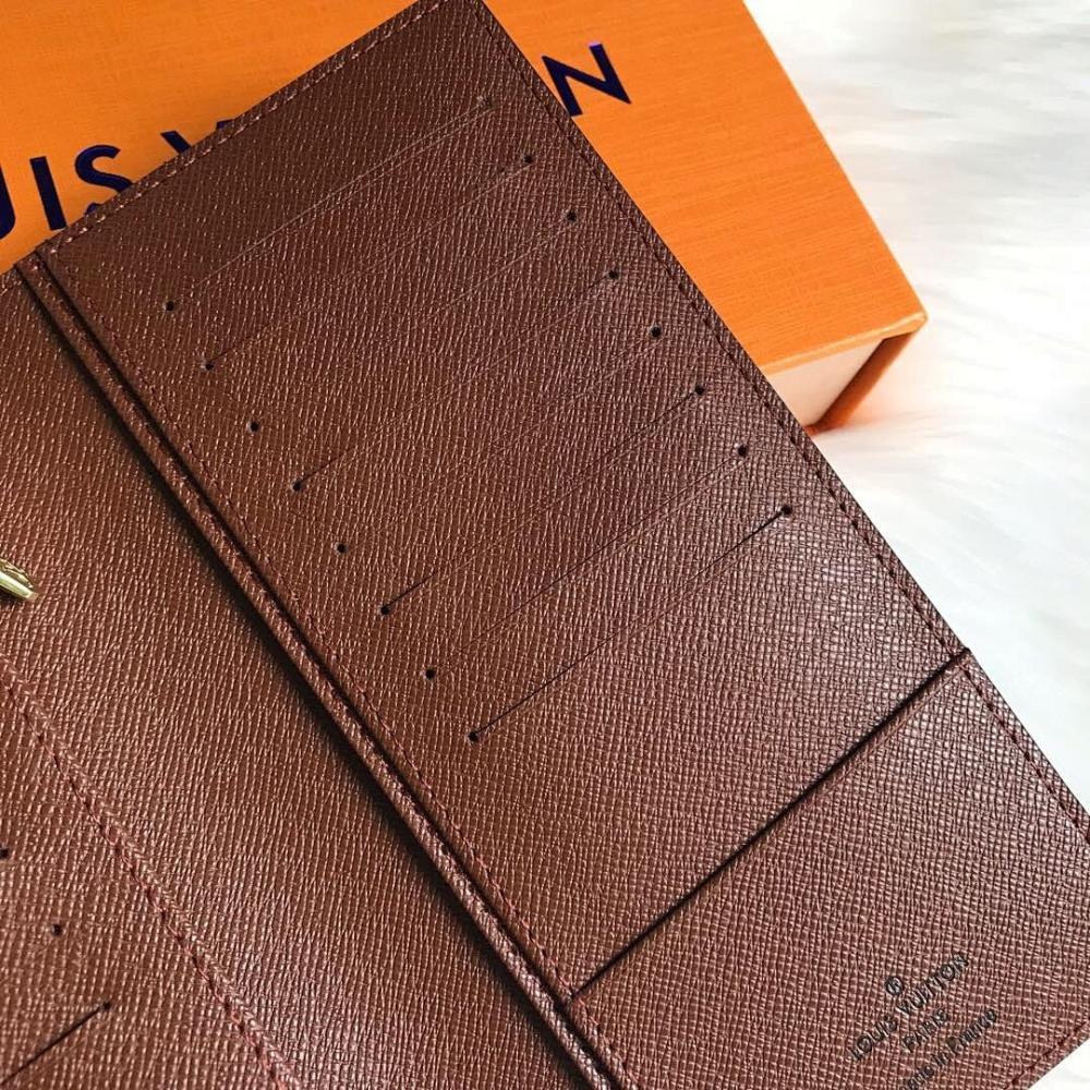 Luxury Elegant Black Canvas Wallet