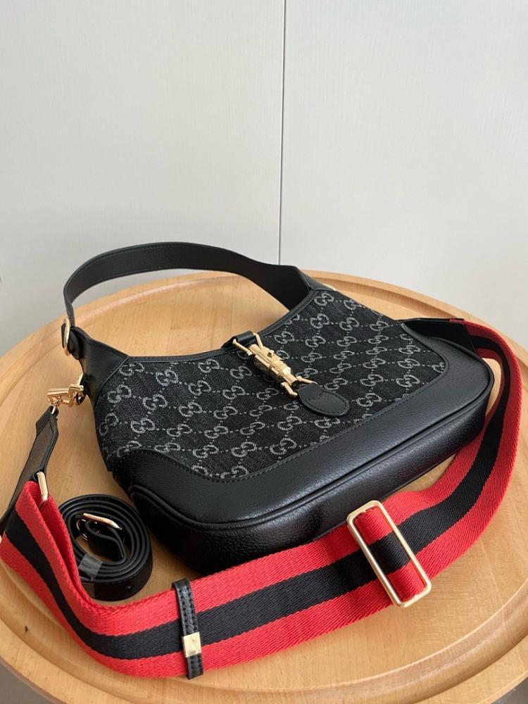 Classic Gold Leather Shoulder Bag