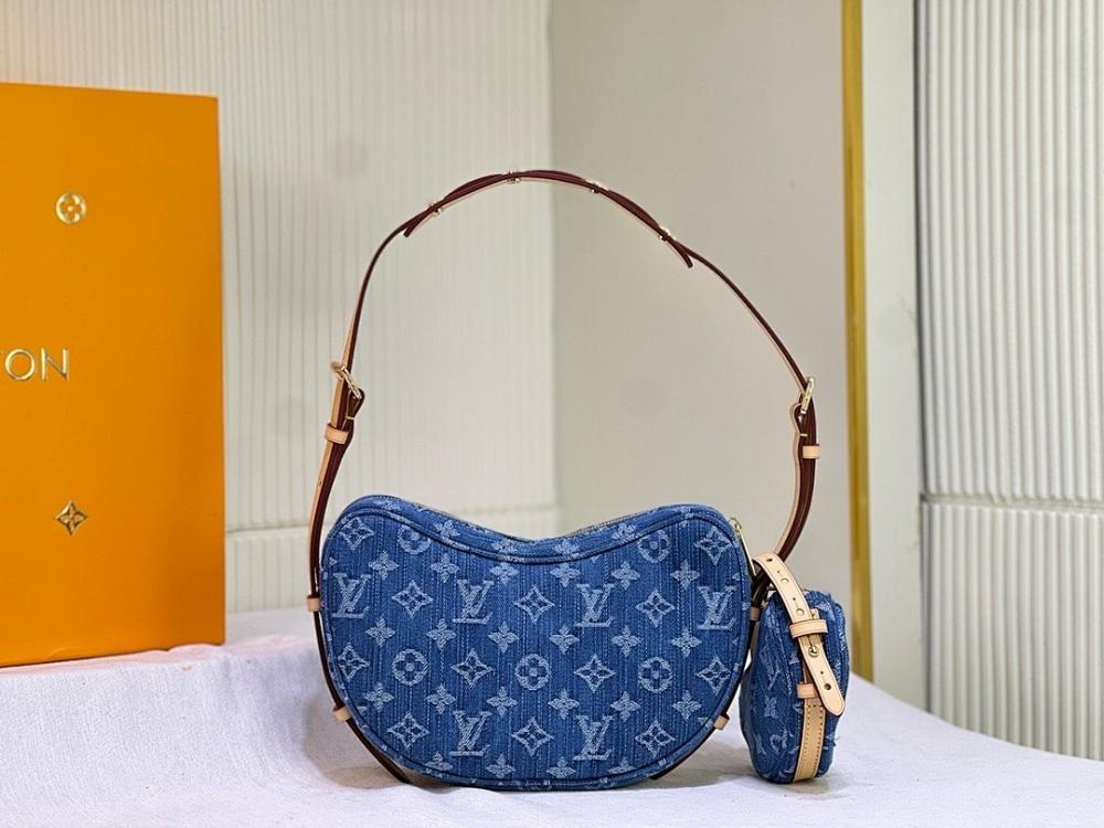Stylish Refined Canvas Shoulder Bag 25x15x5cm