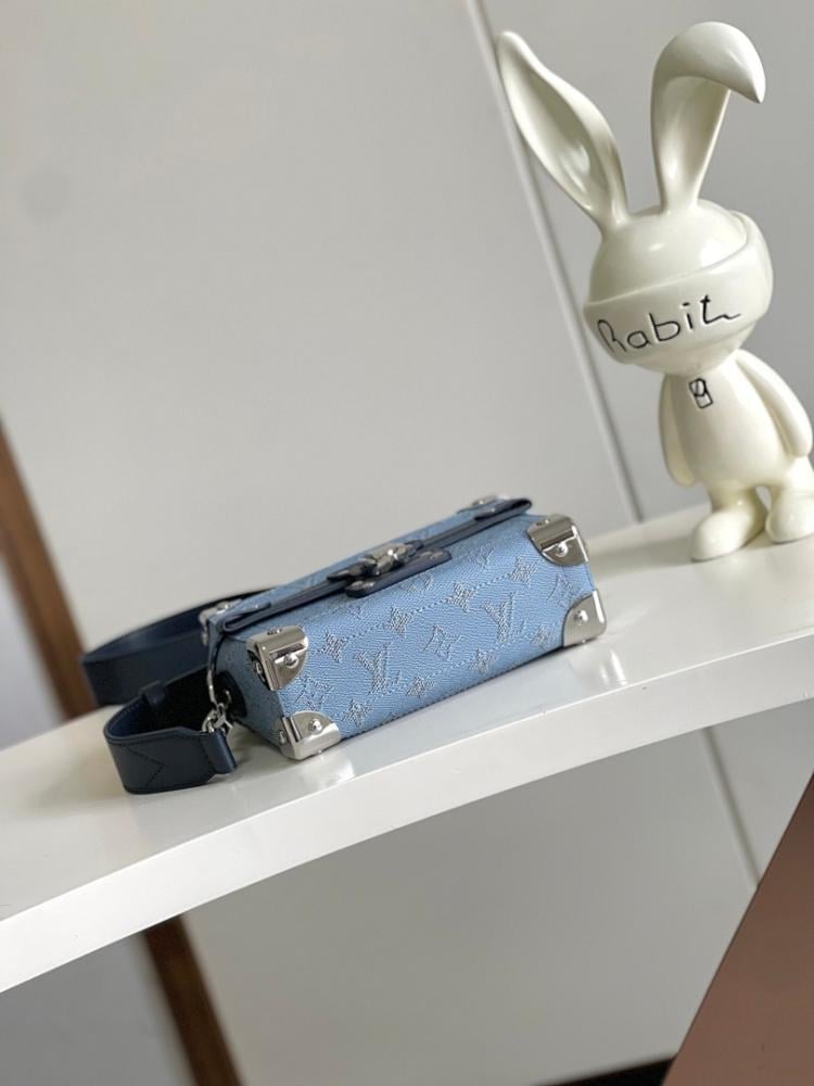 Modern Luxury Monogram Leather Shoulder Bag