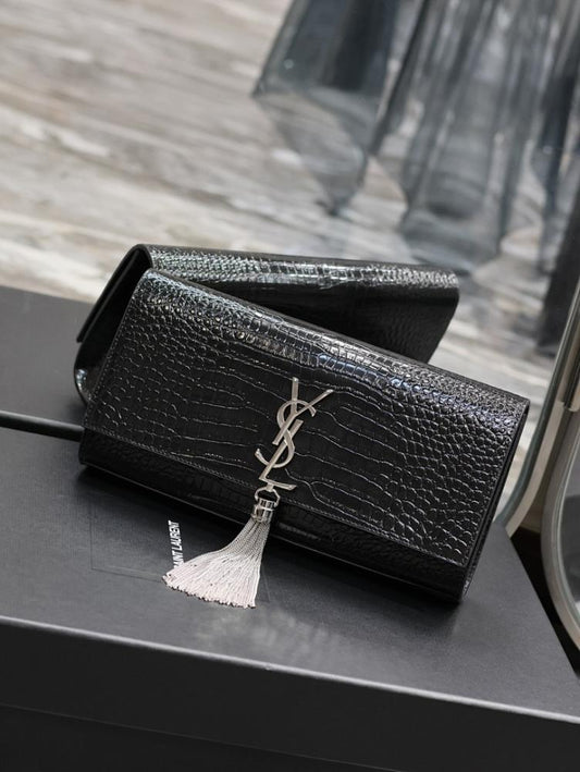 Modern Premium Leather Top Handle Bag 27x12x4cm