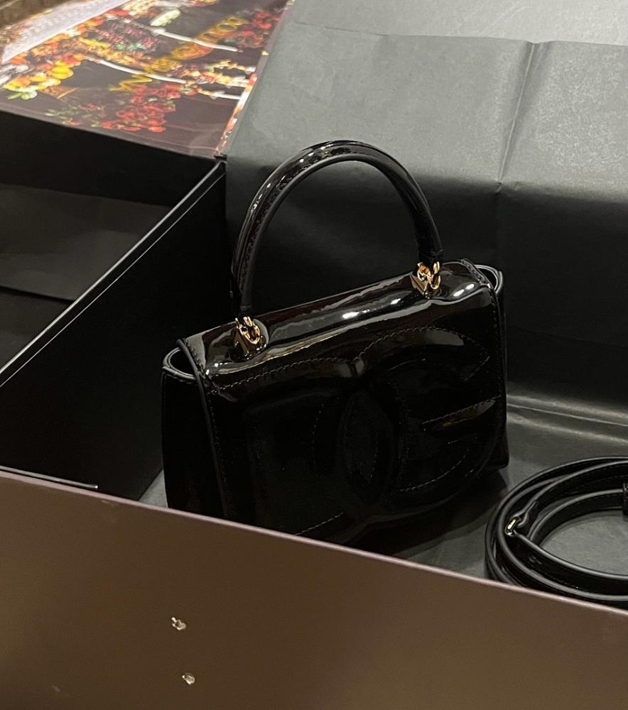 Modern Stylish Top Handle Bag 13.5x17.5x6.5cm