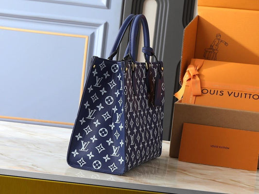OnTheGo Monogram Leather Tote Bag 35x27x14cm