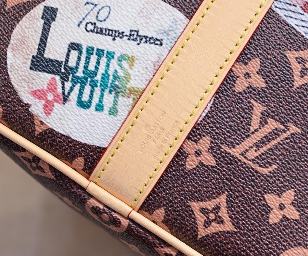 Stylish Refined Leather Crossbody Bag 45x27x20cm