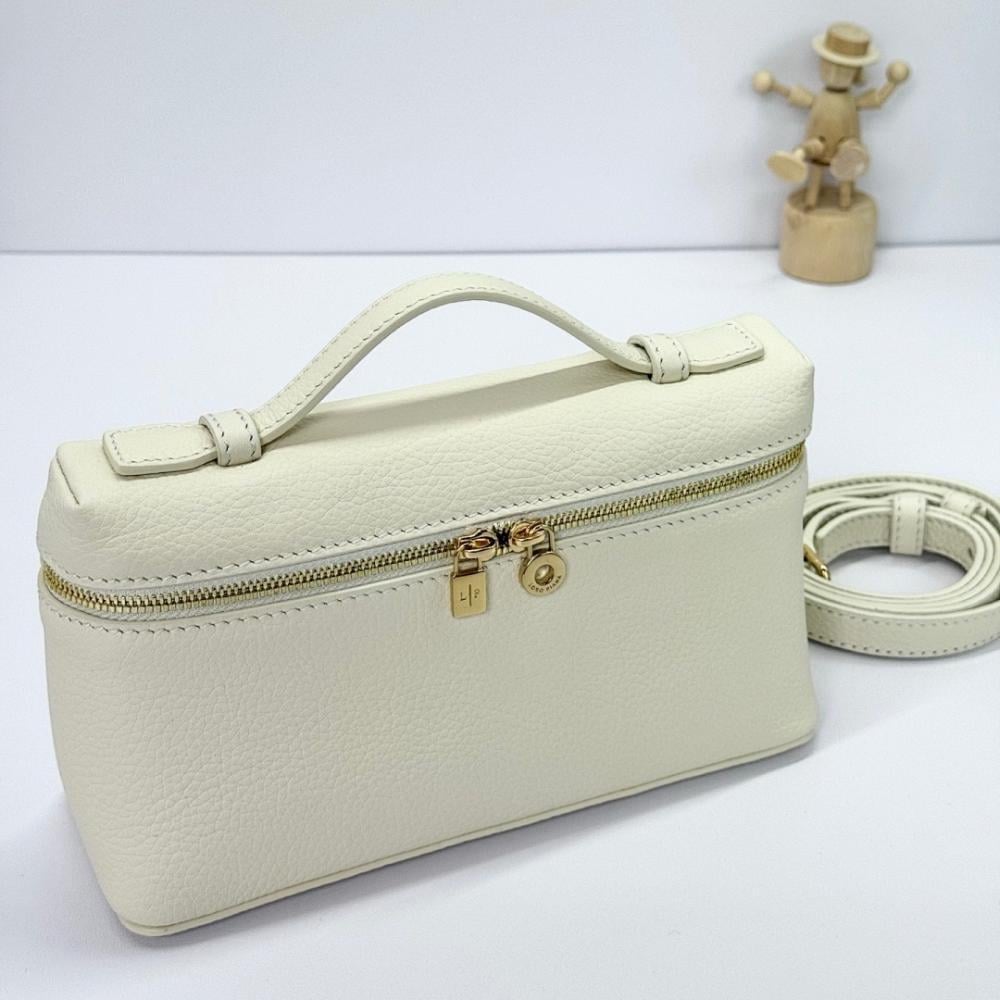 Stylish Refined Calfskin Shoulder Bag 11x19x6.5cm