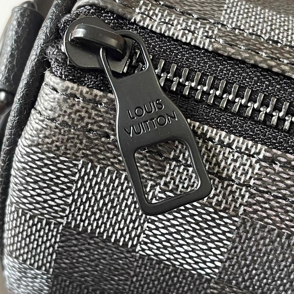 Keepall Monogram Leather Travel Bag 25x15x11cm Style 521358790