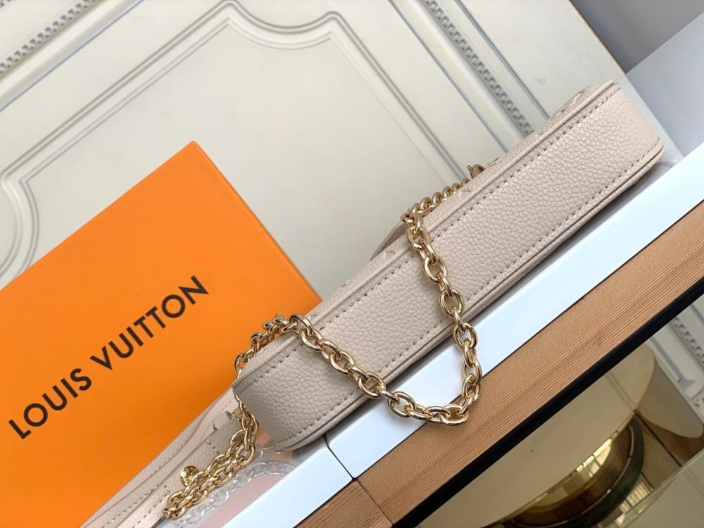 Modern Luxury Leather Shoulder Bag 19x11.5x3cm