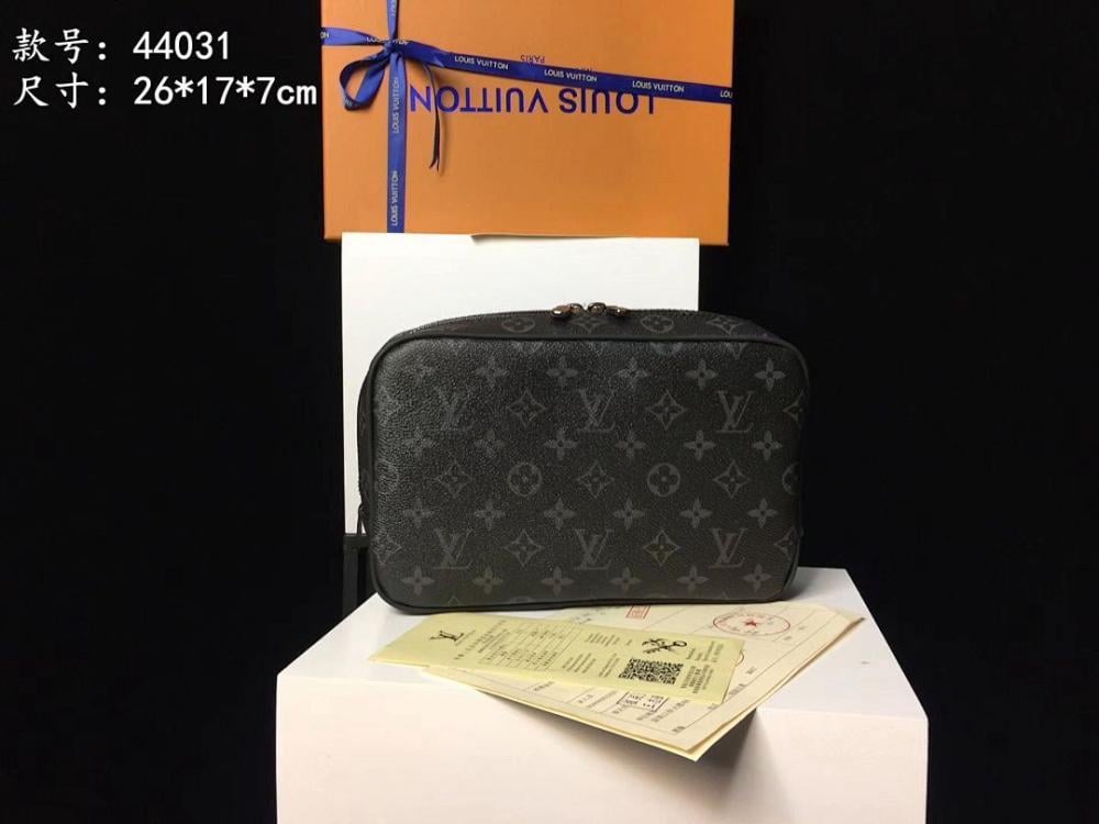 Modern Luxury Monogram Leather Bag 26x17x7cm