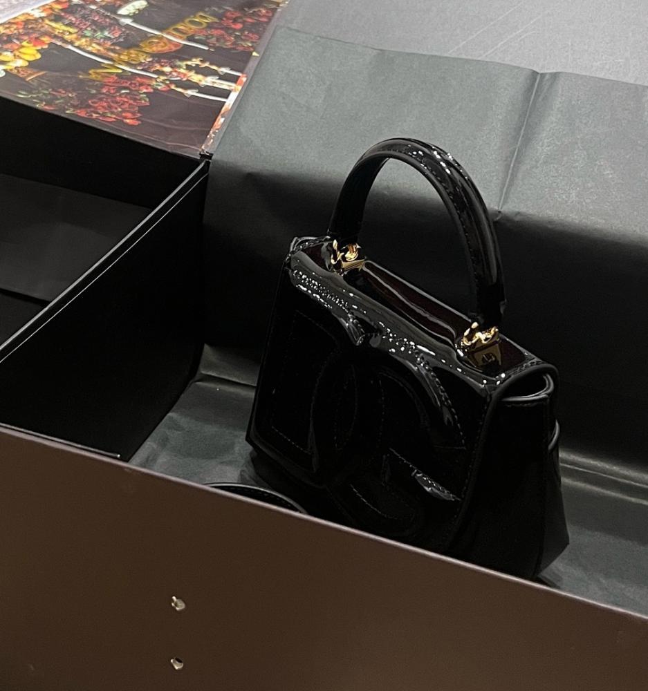 Modern Stylish Top Handle Bag 13.5x17.5x6.5cm