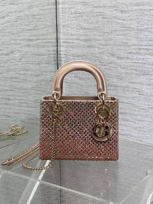 Embroidered Top Handle Bag Style 501150626