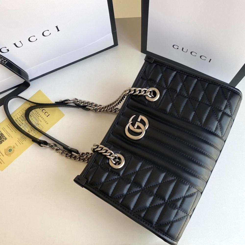 Modern Stylish Quilted Leather Crossbody Bag 26.5x19x11cm