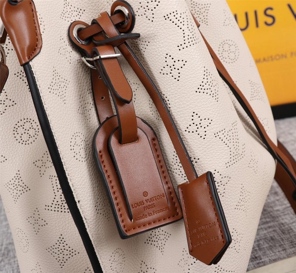 Classic Luxury Woven Calfskin Bucket Bag