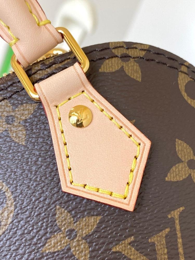 Alma Monogram Leather Shoulder Bag Style 1510833922