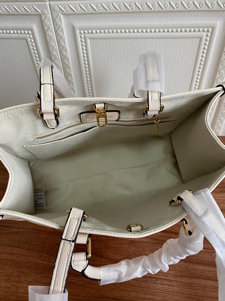 Elegant Leather Shoulder Bag 35x27x14cm