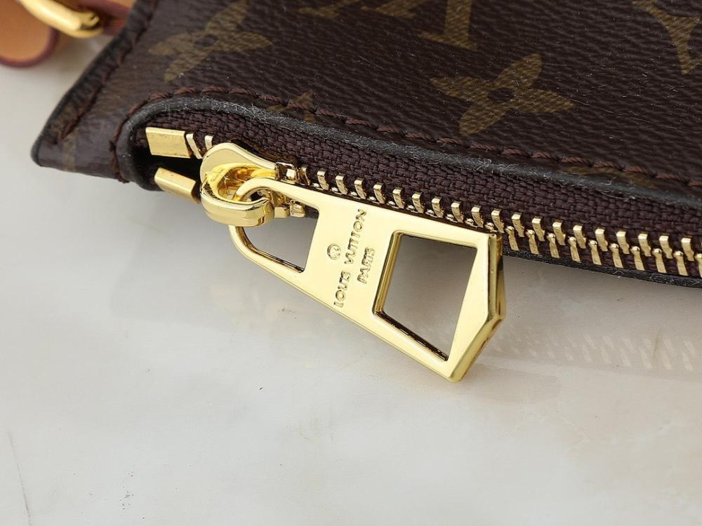 Stylish Monogram Leather Shoulder Bag