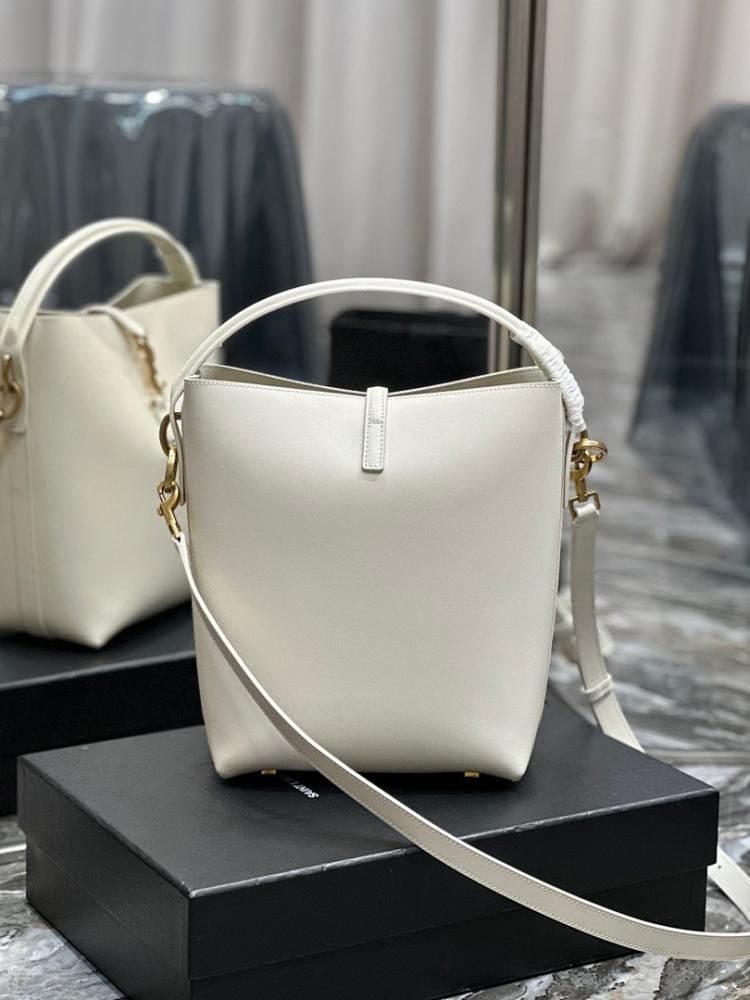 Modern Calfskin Bucket Bag
