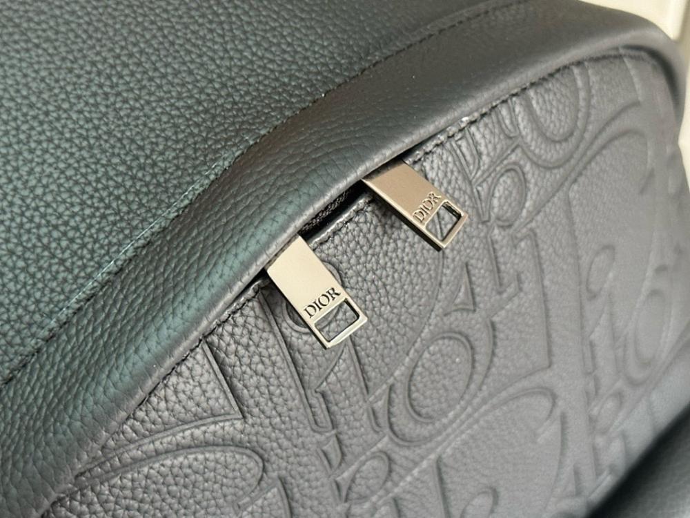 Stylish Refined Black Quilted Calfskin Crossbody Bag 31x40x18cm