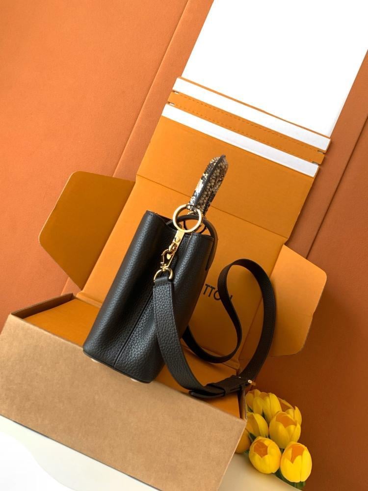 Calfskin Top Handle Bag Style 130075766