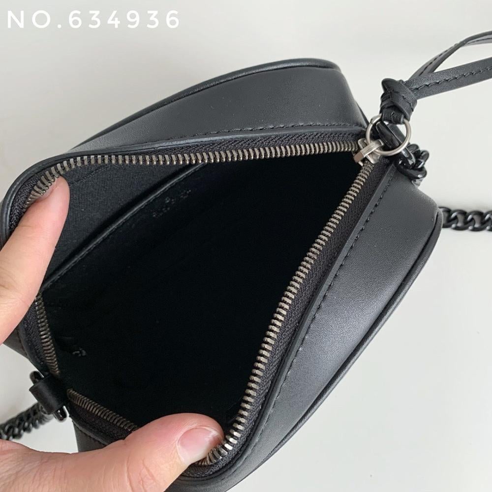 Classic Modern Leather Bag 18x12x6cm