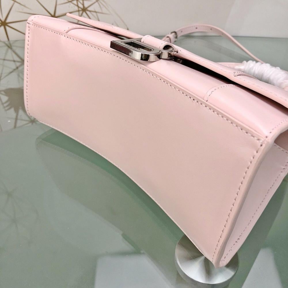 Stylish Leather Top Handle Bag 23x24x10cm