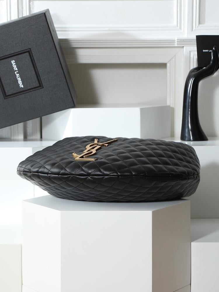 Stylish Refined Leather Top Handle Bag 44x30x7cm