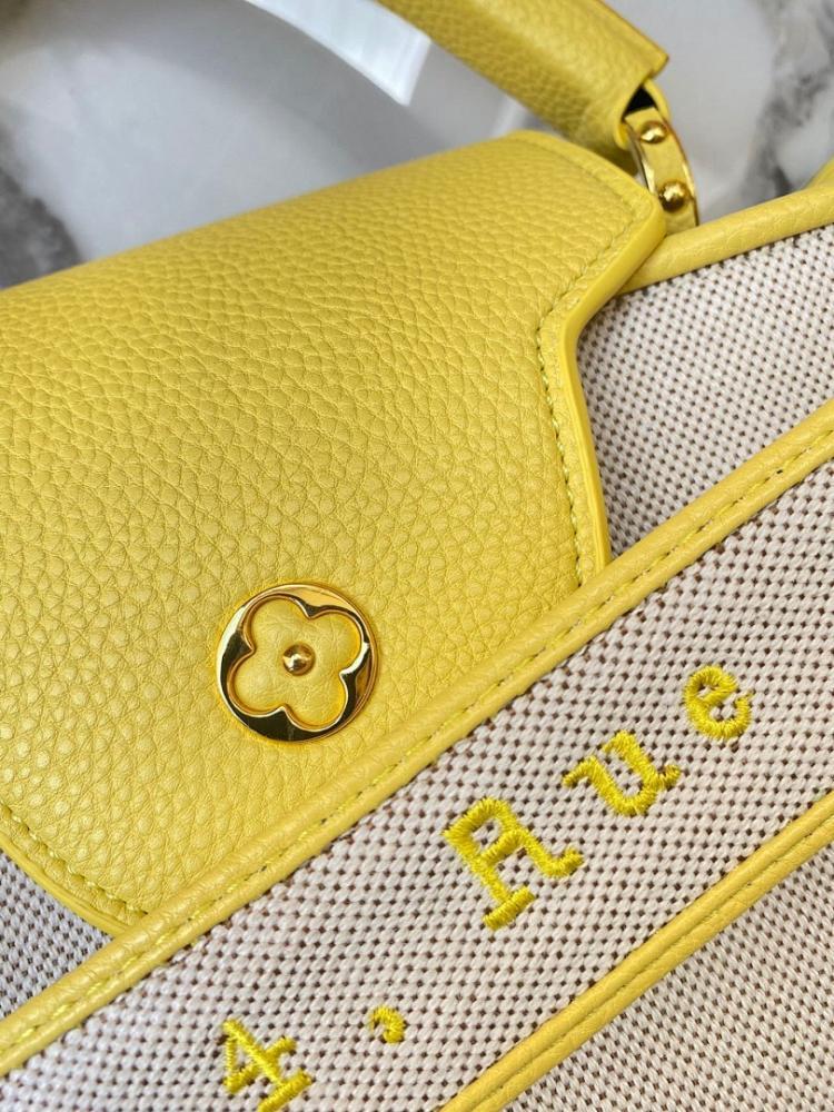 Stylish Premium Embroidered Leather Shoulder Bag 31.5x20x11cm