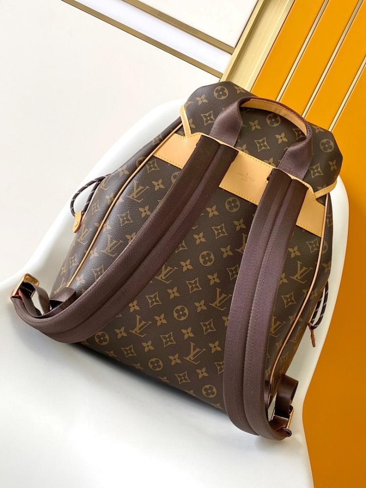Modern Refined Monogram Top Handle Bag 34x40x17cm