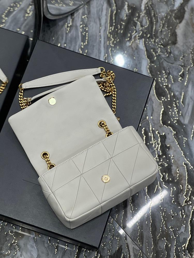 Luxury Patchwork Lambskin Shoulder Bag 20x12.5x6.5cm