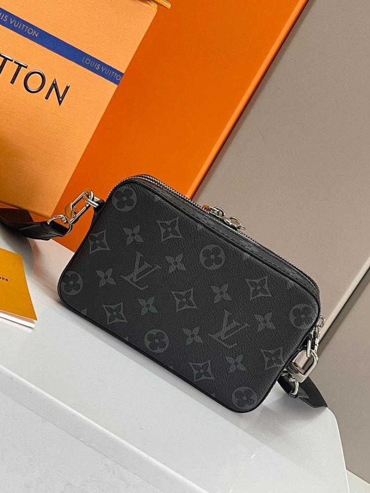 Stylish Premium Leather Shoulder Bag 18.5x11x6.5cm