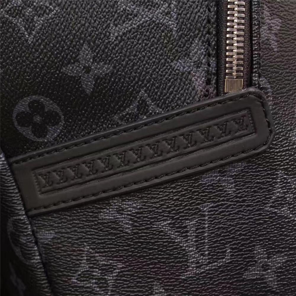 Stylish Monogram Leather Shoulder Bag 30x40x20cm