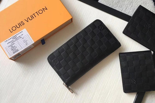 Modern Gold Monogram Wallet