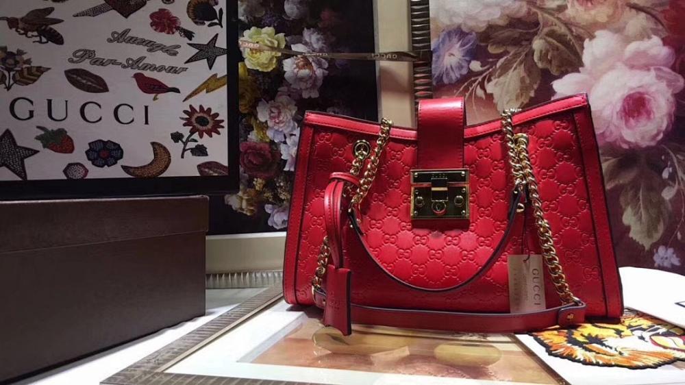 Elegant Stylish Gold Leather Bucket Bag