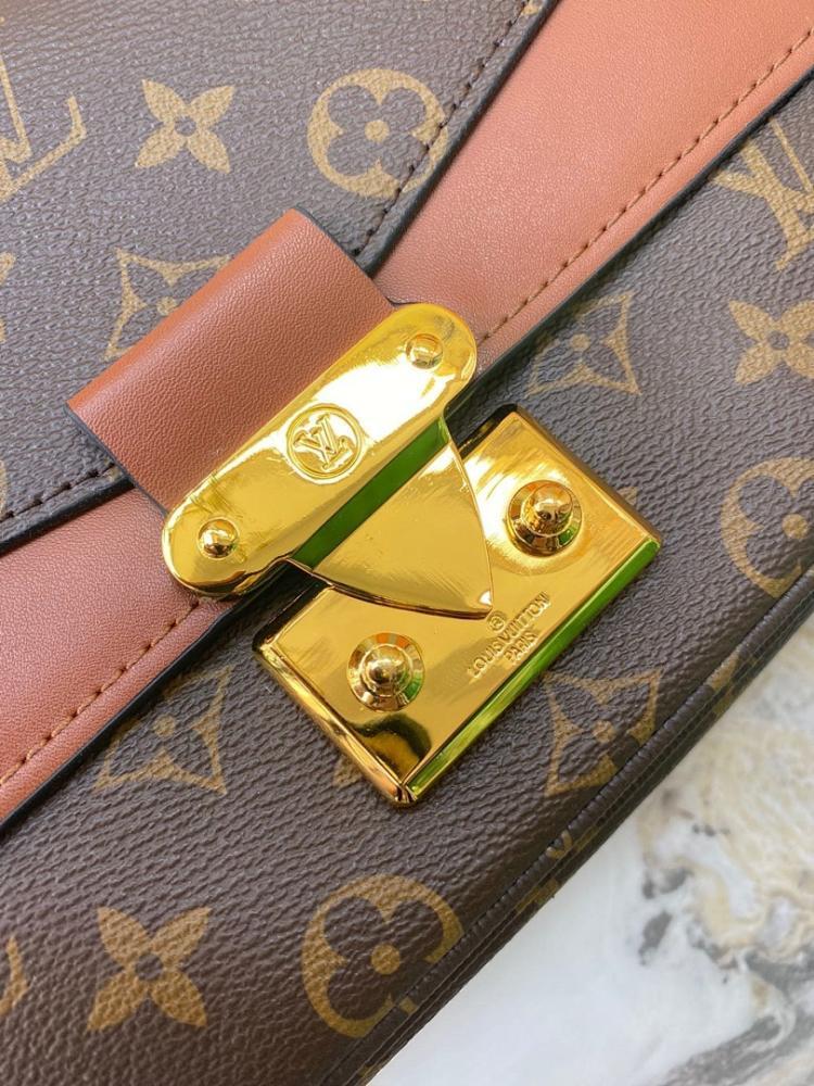 Stylish Premium Leather Shoulder Bag 24.5x15x6.5cm