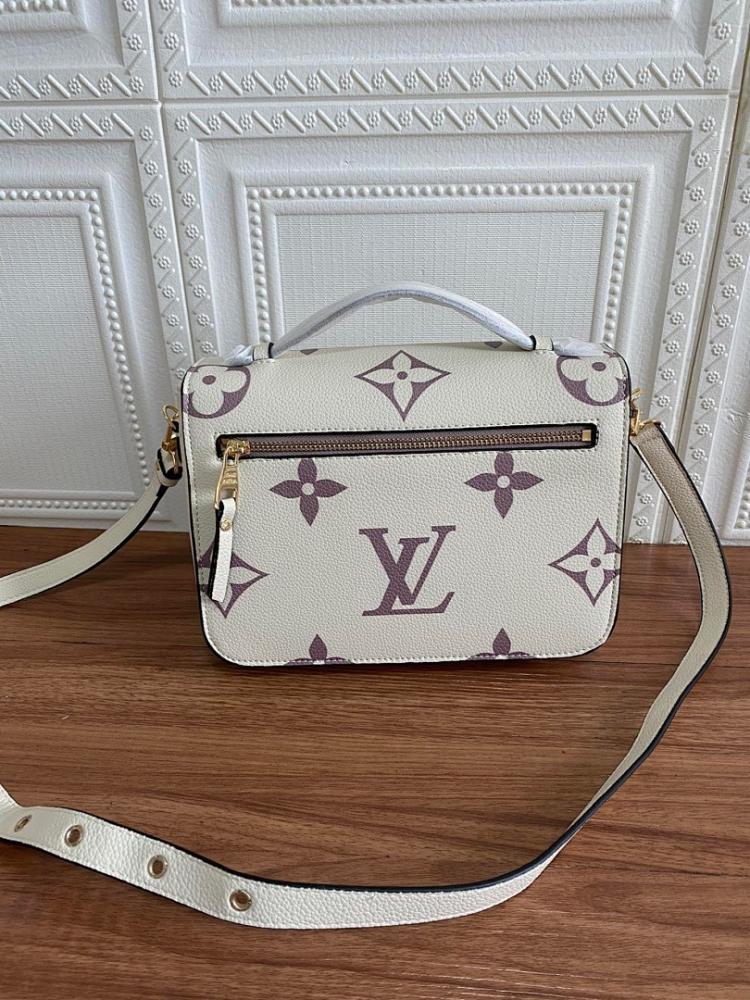 Modern Elegant Leather Shoulder Bag 25x19x7cm