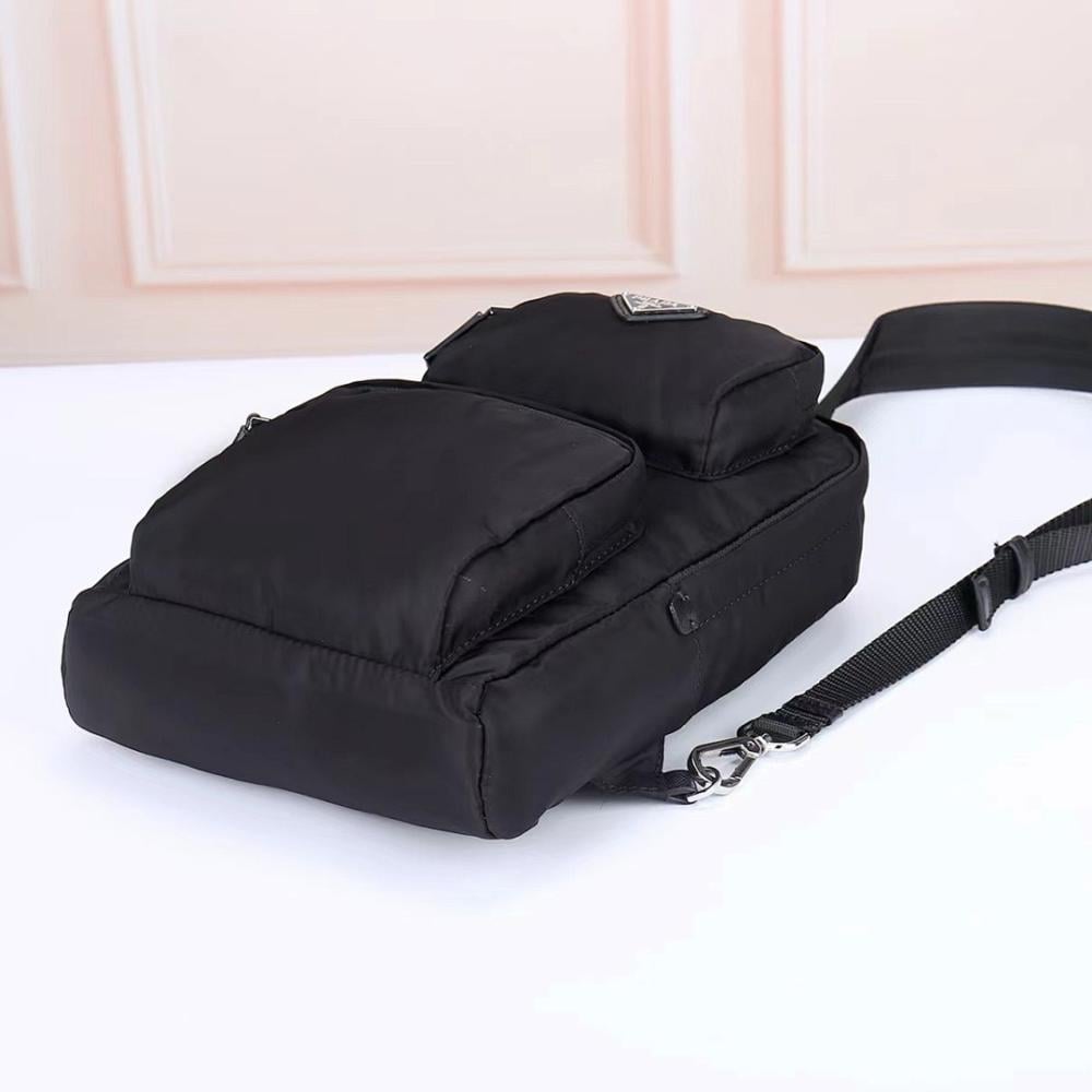 Stylish Quilted Nylon Shoulder Bag