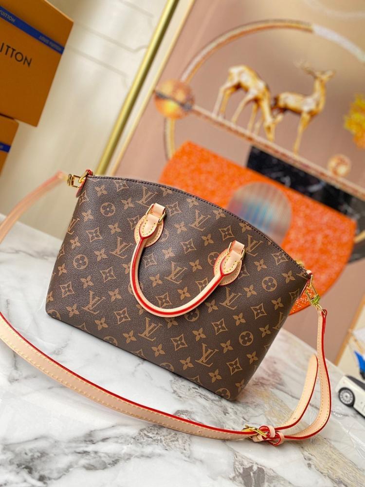 Luxury Canvas Shoulder Bag 25x23x14cm