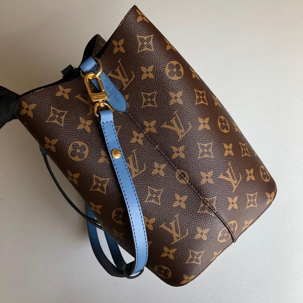 Modern Gold Monogram Calfskin Crossbody Bag