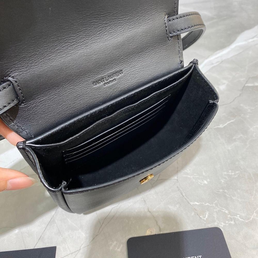 Elegant Stylish Gold Calfskin Bag