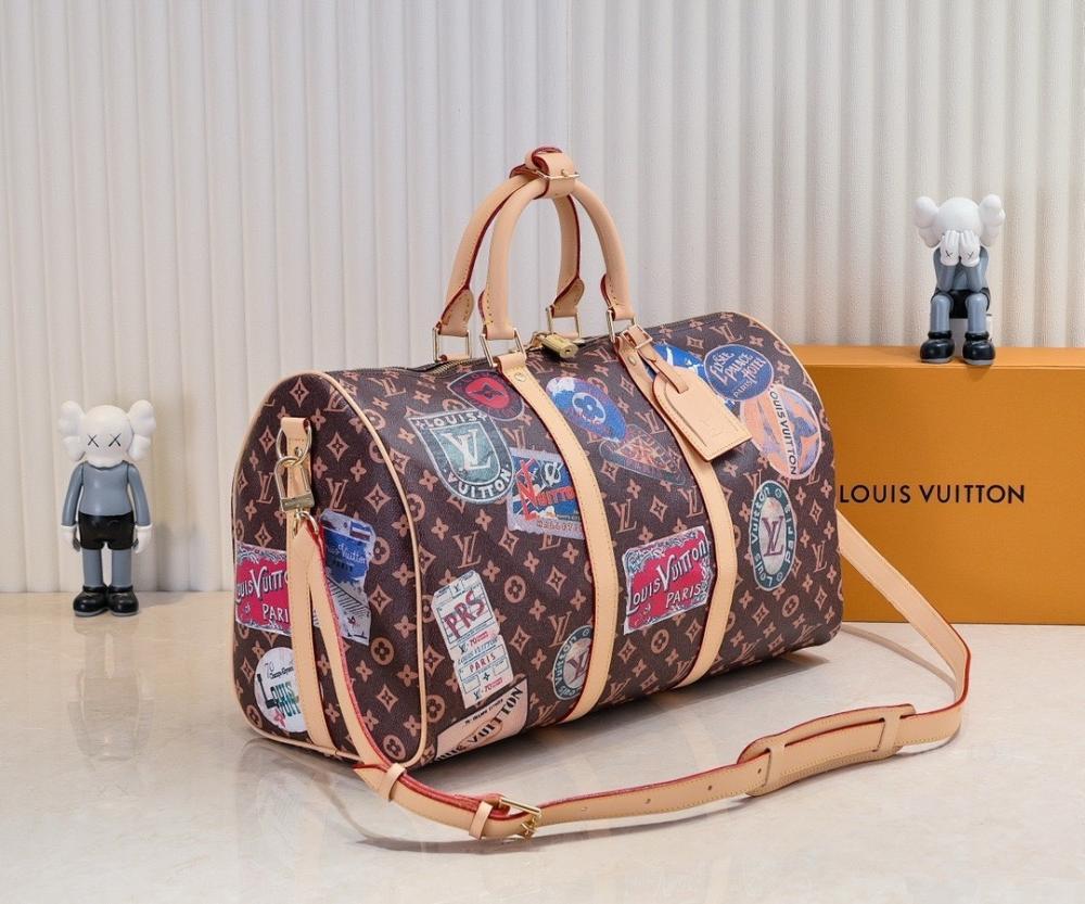 Stylish Refined Leather Crossbody Bag 45x27x20cm