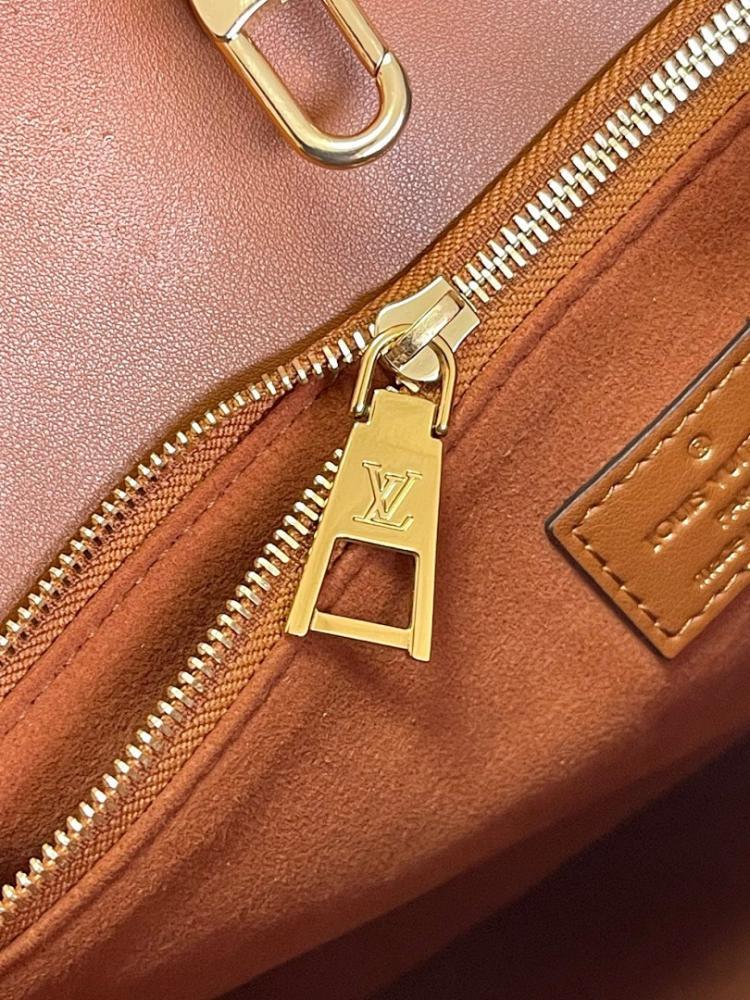 OnTheGo Monogram Leather Top Handle Bag 37x29x16cm