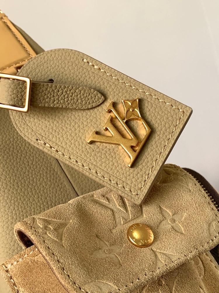 Alma Monogram Canvas Shoulder Bag 30x31x11cm Style 340084841