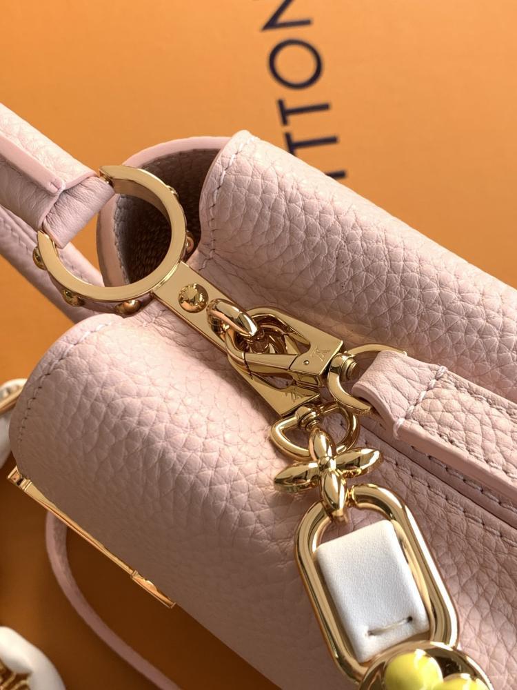 Gold Leather Top Handle Bag Style 1517156513