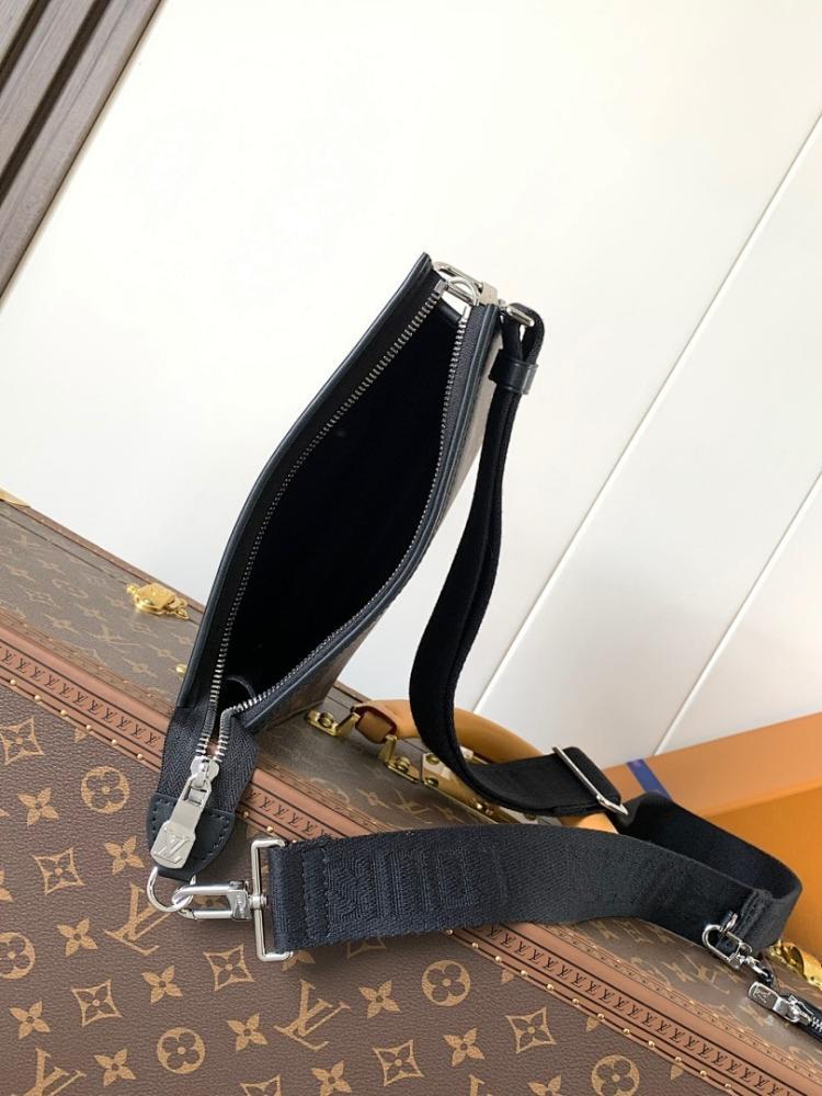 Elegant Stylish Monogram Leather Shoulder Bag