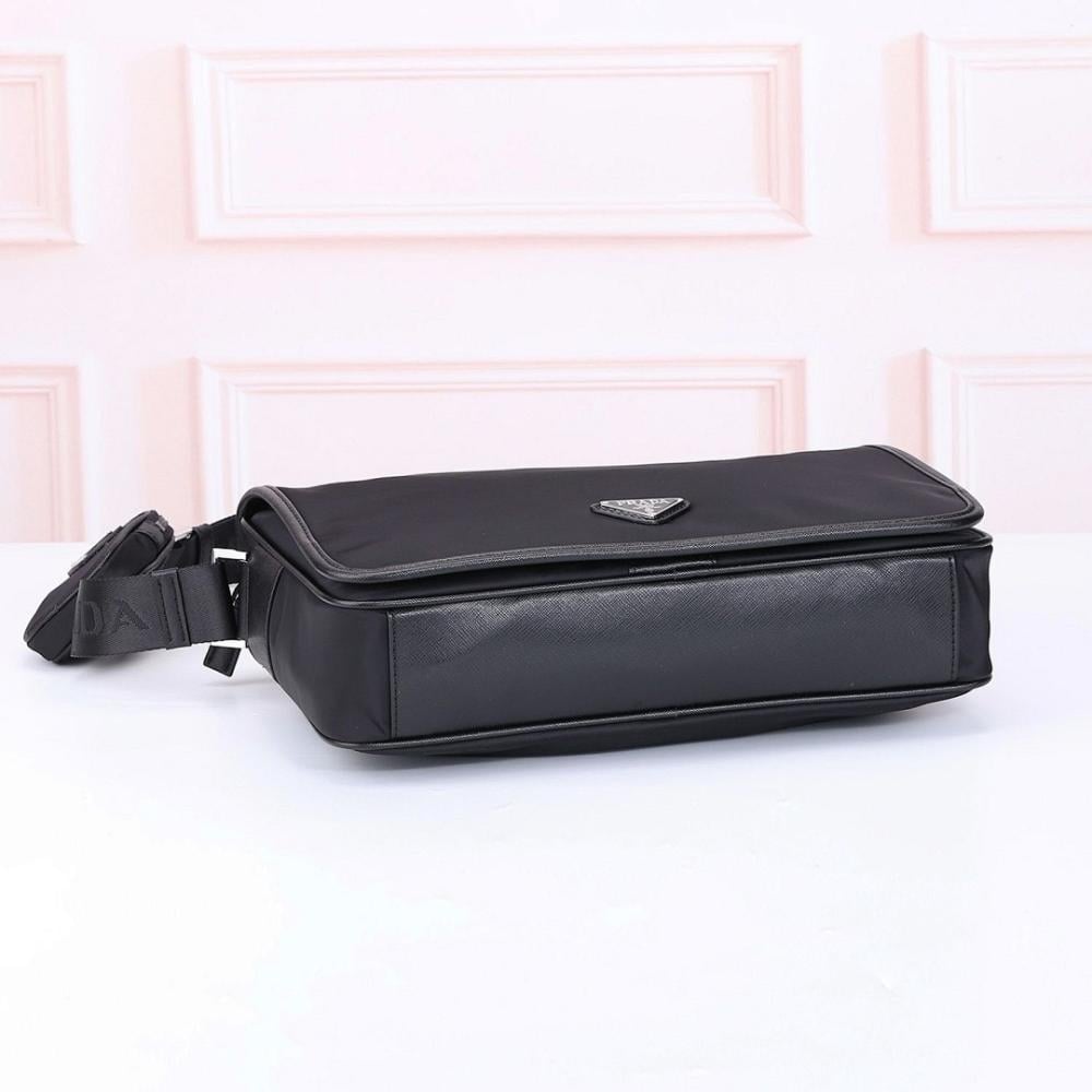 Classic Woven Nylon Crossbody Bag