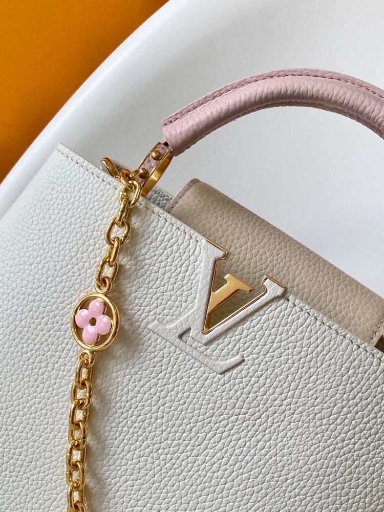 Monogram Leather Top Handle Bag Style 597798113